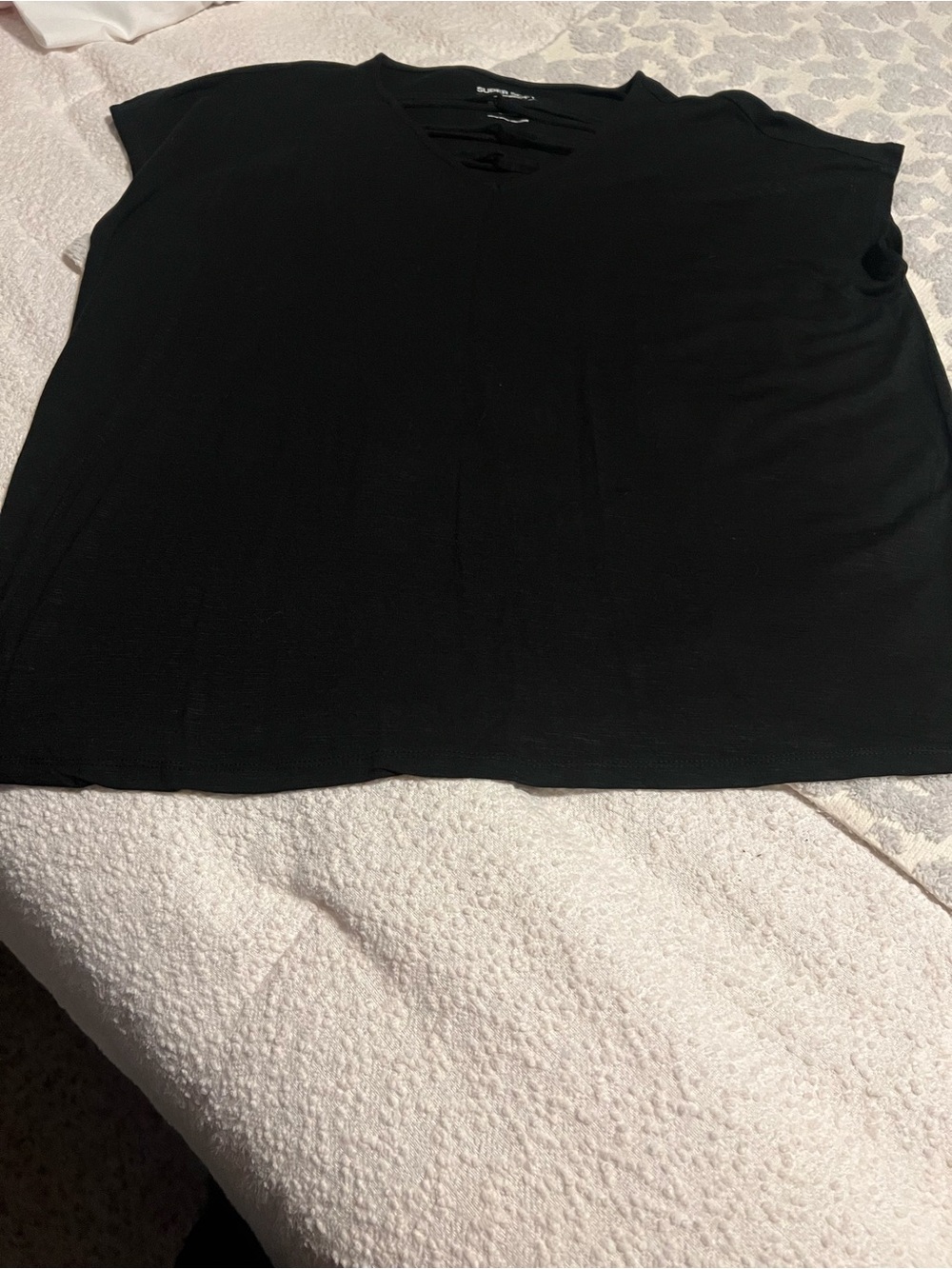 torrid Black Super Soft Slub Jersey Top